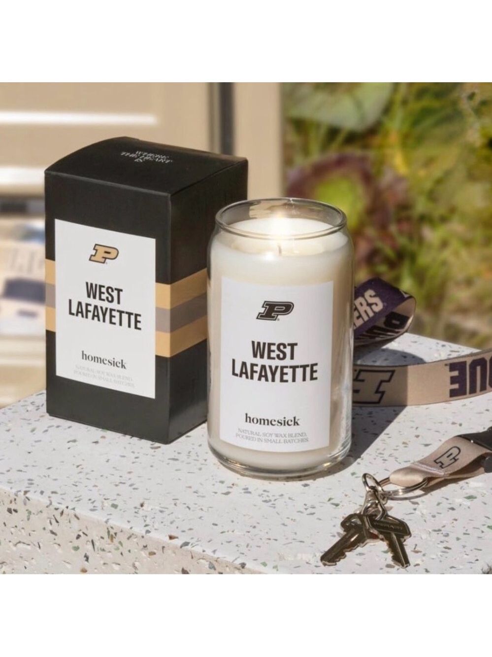 Homesick West Lafayette Scented Candle